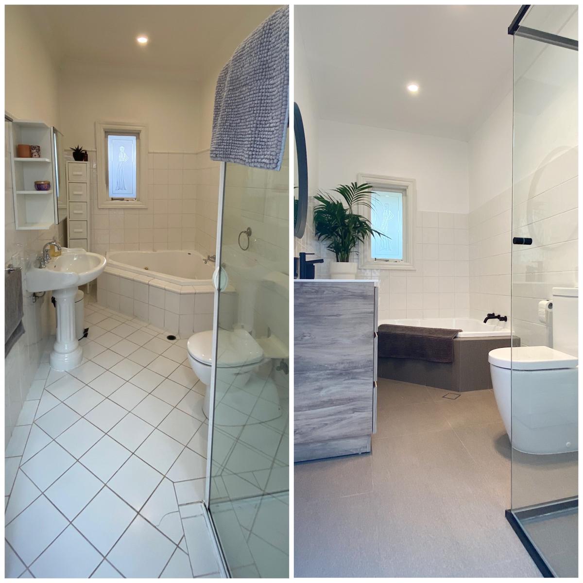 EvandaleBathroom_B&A1